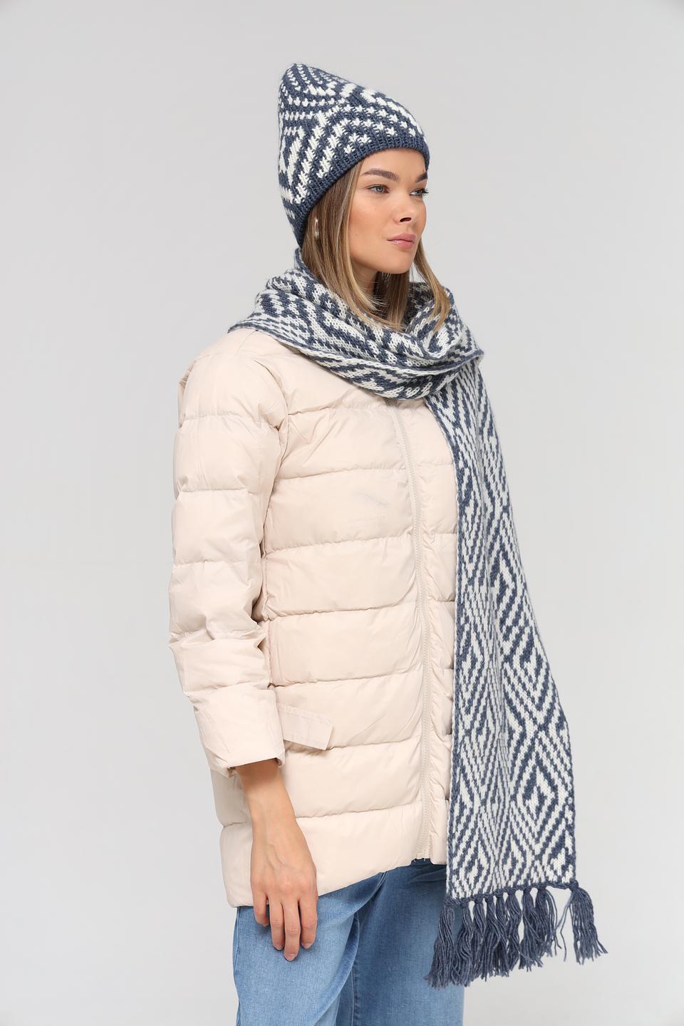 Шапка Marhatter вязаная с узором