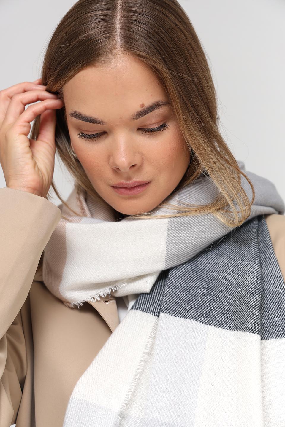 Шарф Fraas в клетку