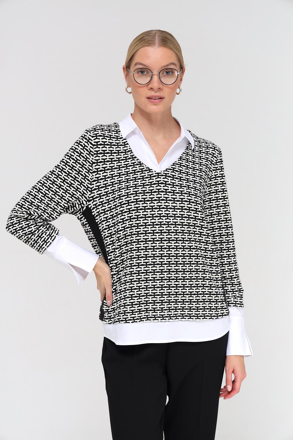 Блуза Frank Walder в клетку