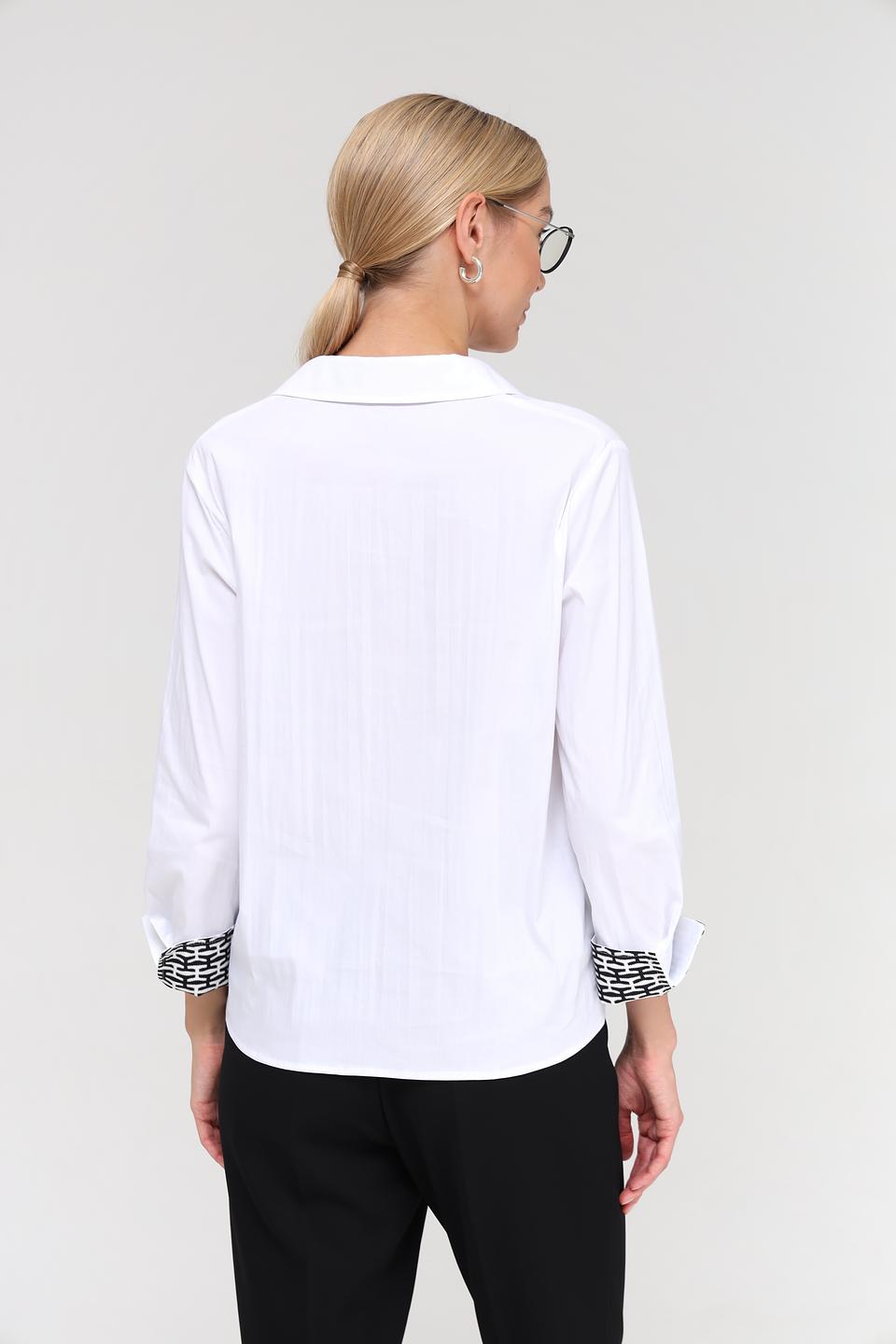 Блуза Frank Walder с принтом