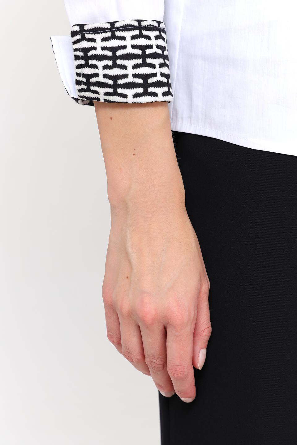 Блуза Frank Walder с принтом