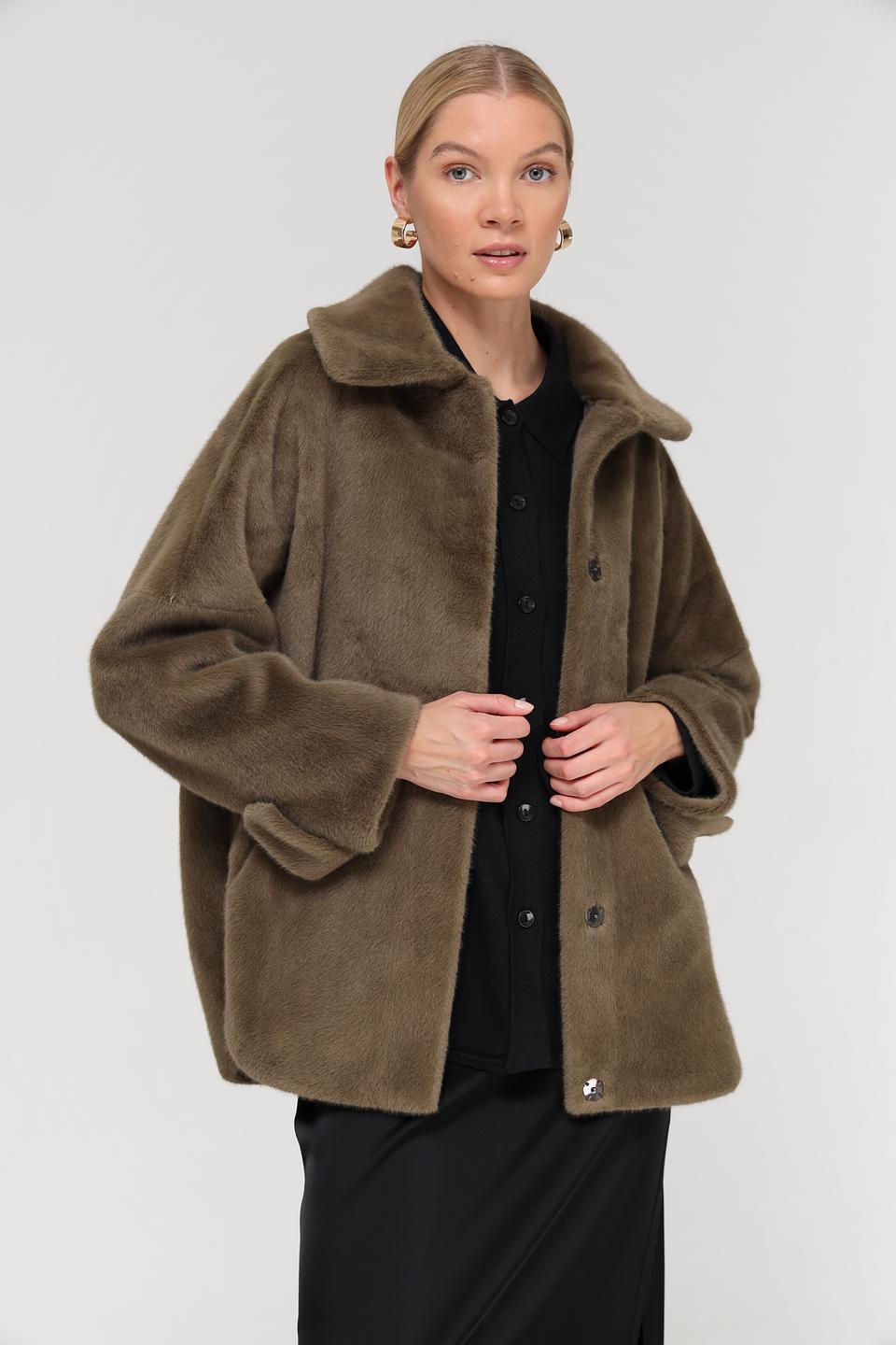 Куртка Electra style оверсайз оливковая