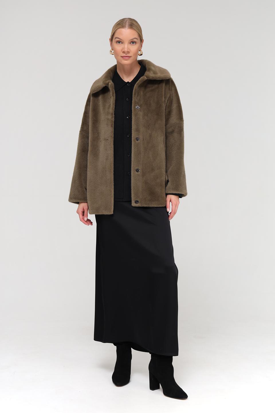 Куртка Electra style оверсайз оливковая