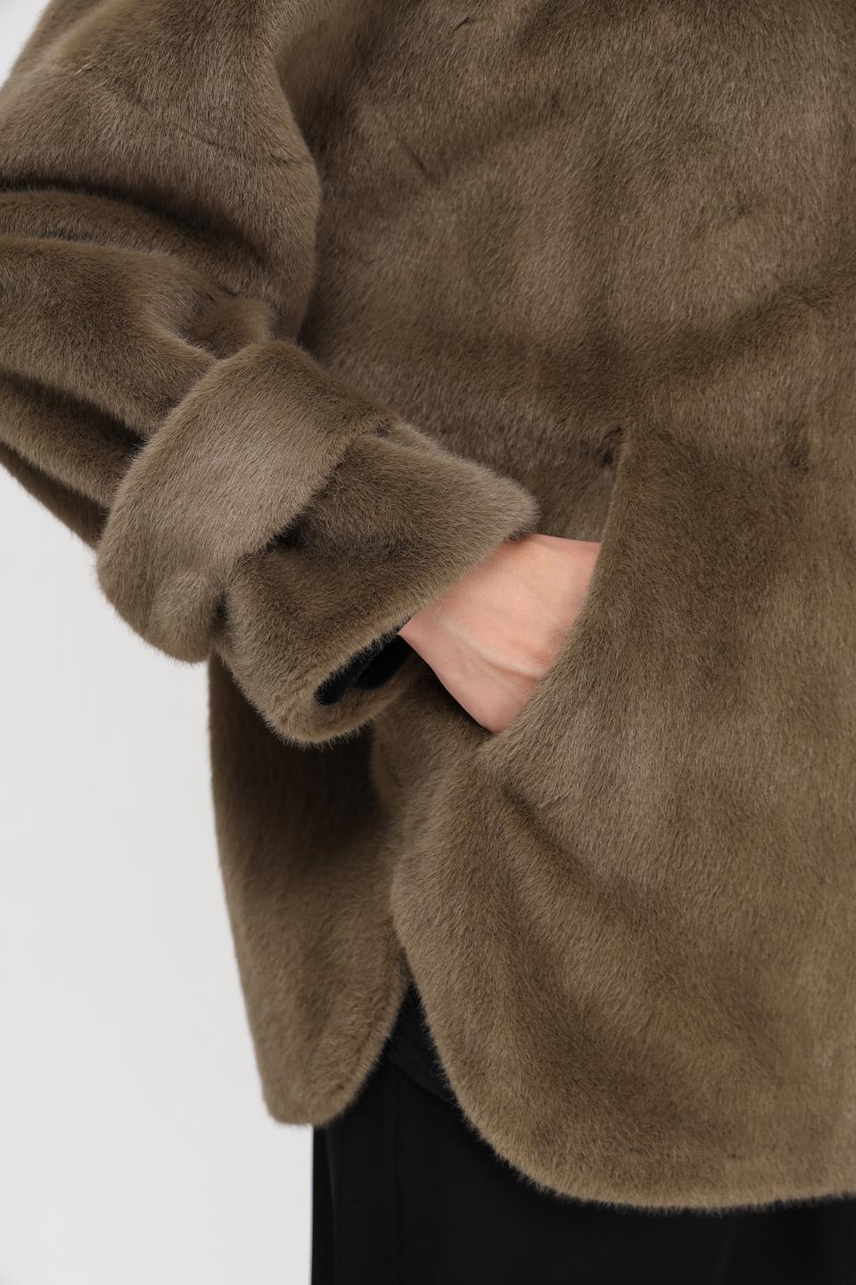 Куртка Electra style оверсайз оливковая