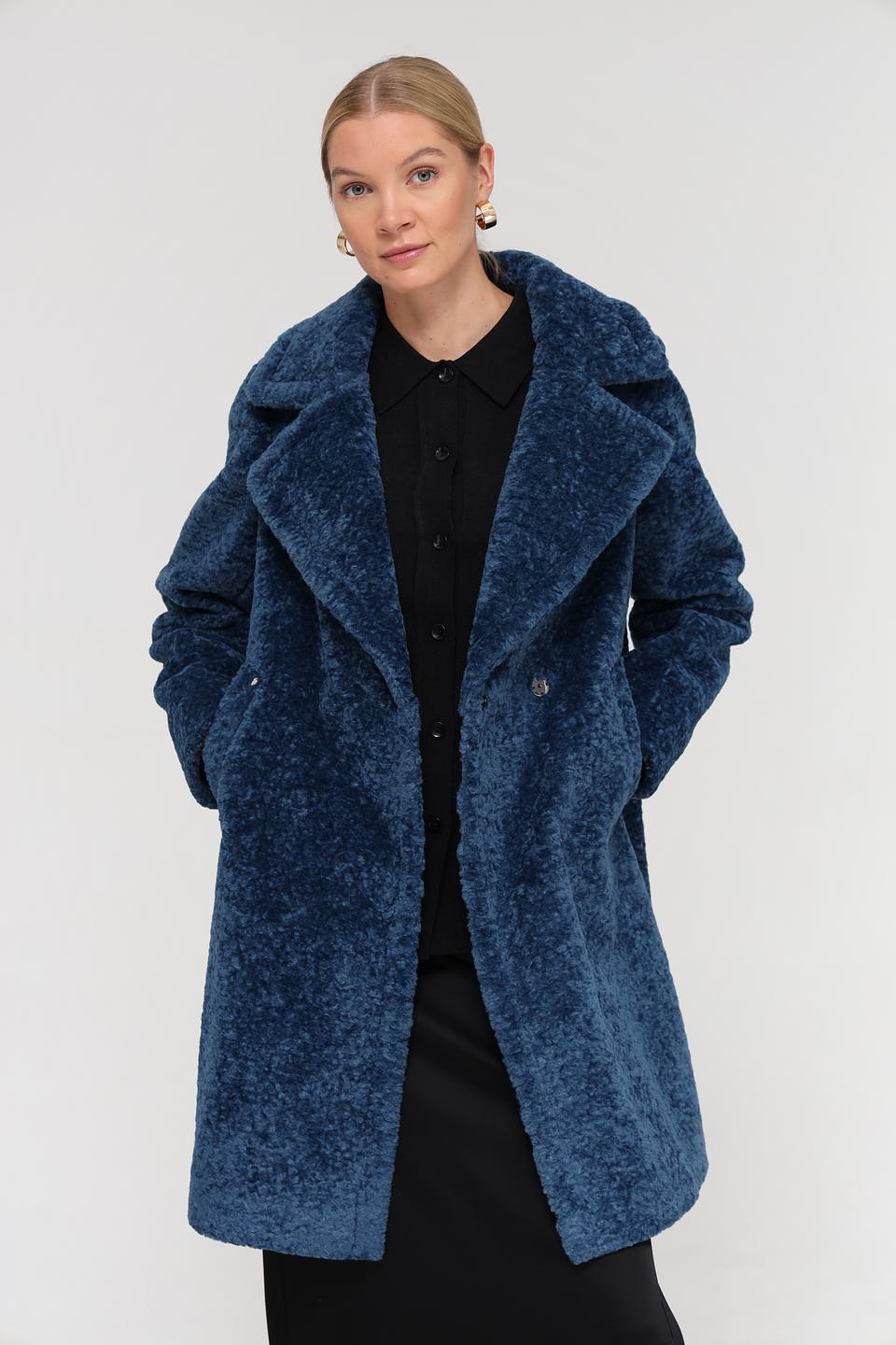 Пальто Electra style синее