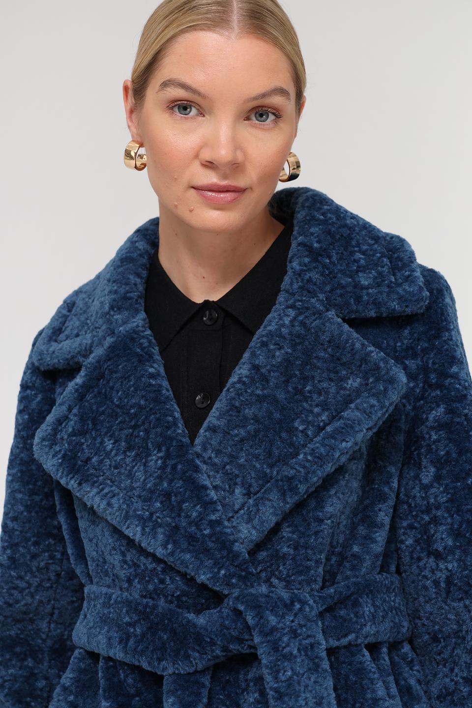 Пальто Electra style синее