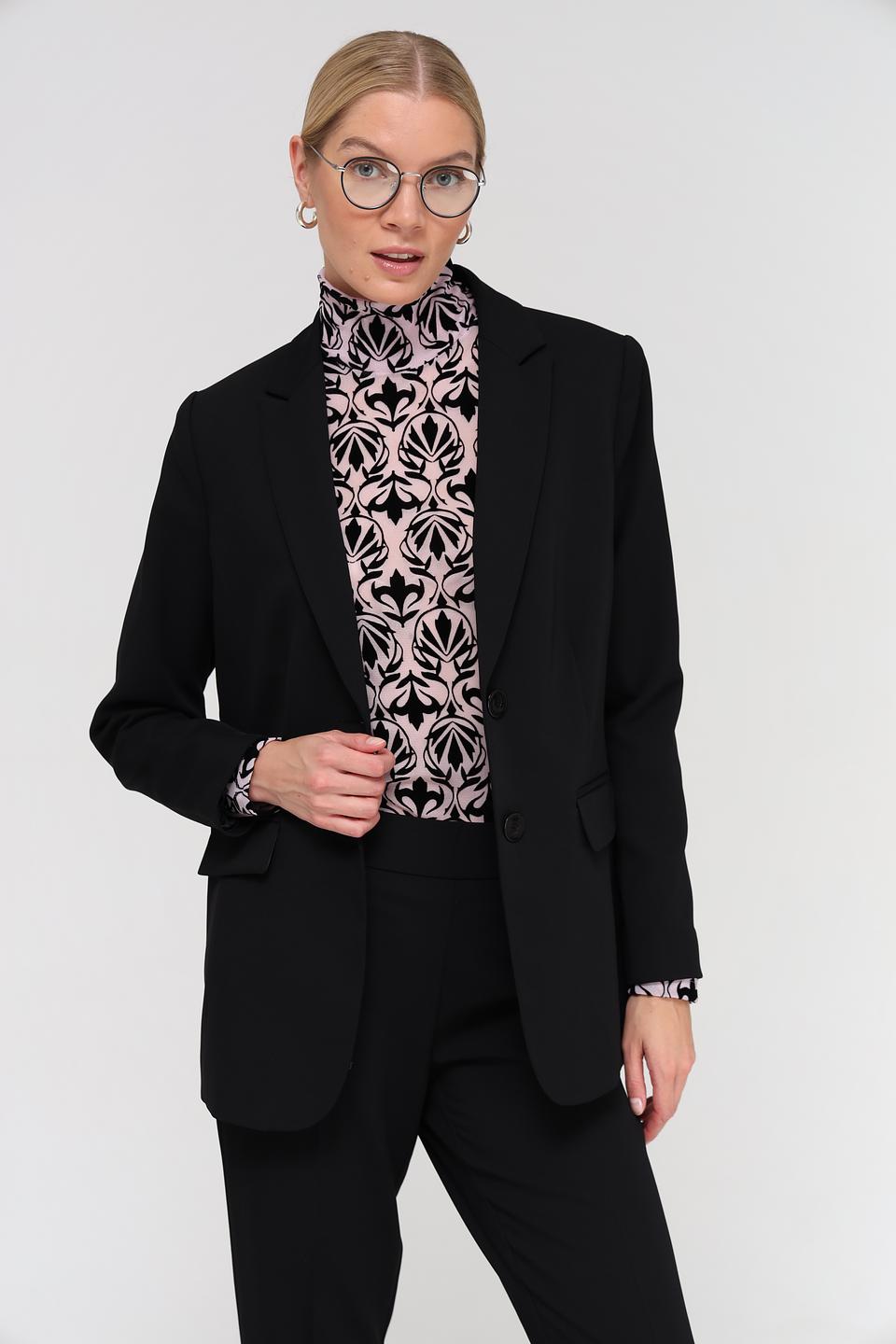 Жакет Frank Walder черный приталенный