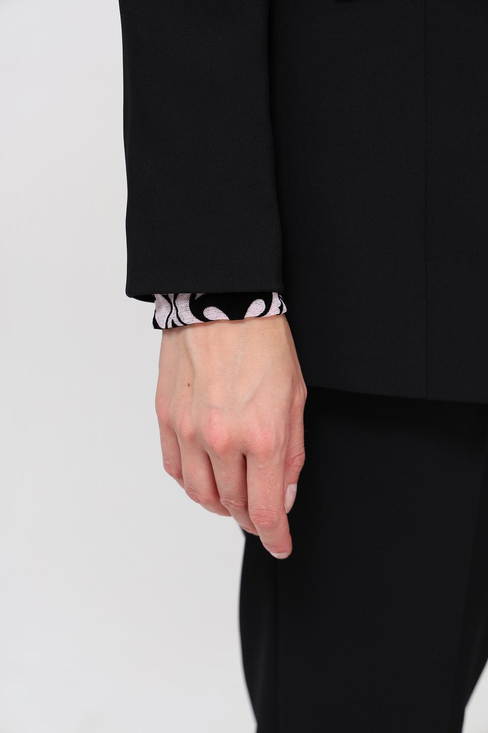 Жакет Frank Walder черный приталенный