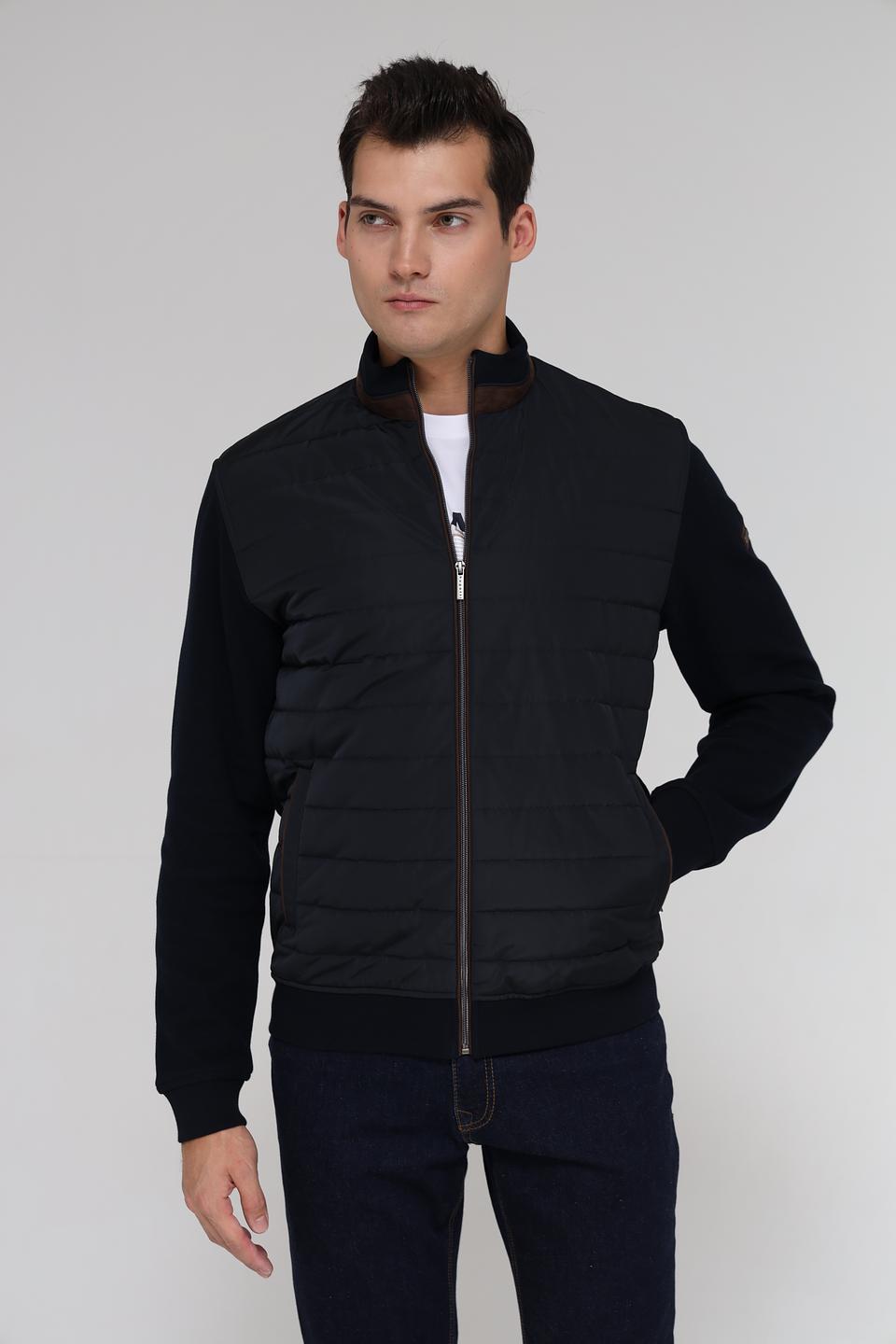 Кардиган Bugatti стеганый черный