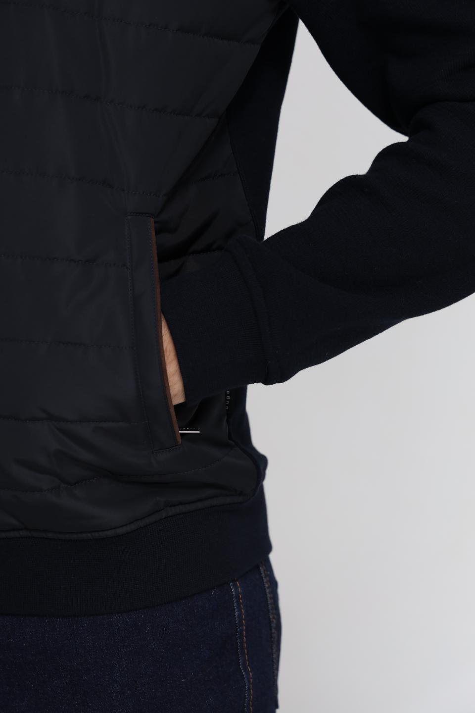 Кардиган Bugatti стеганый черный