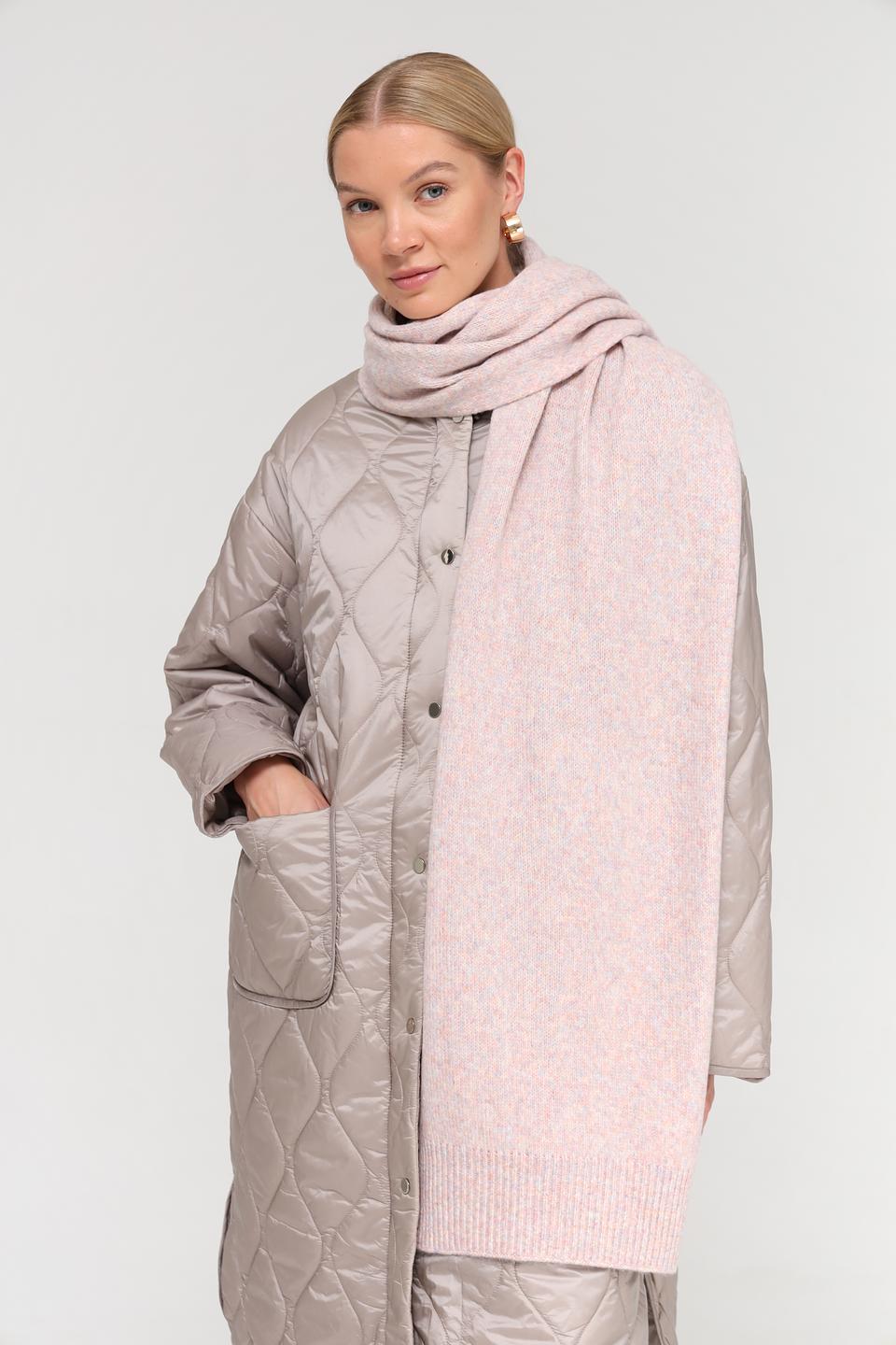 Шарф Fraas меланж розовый