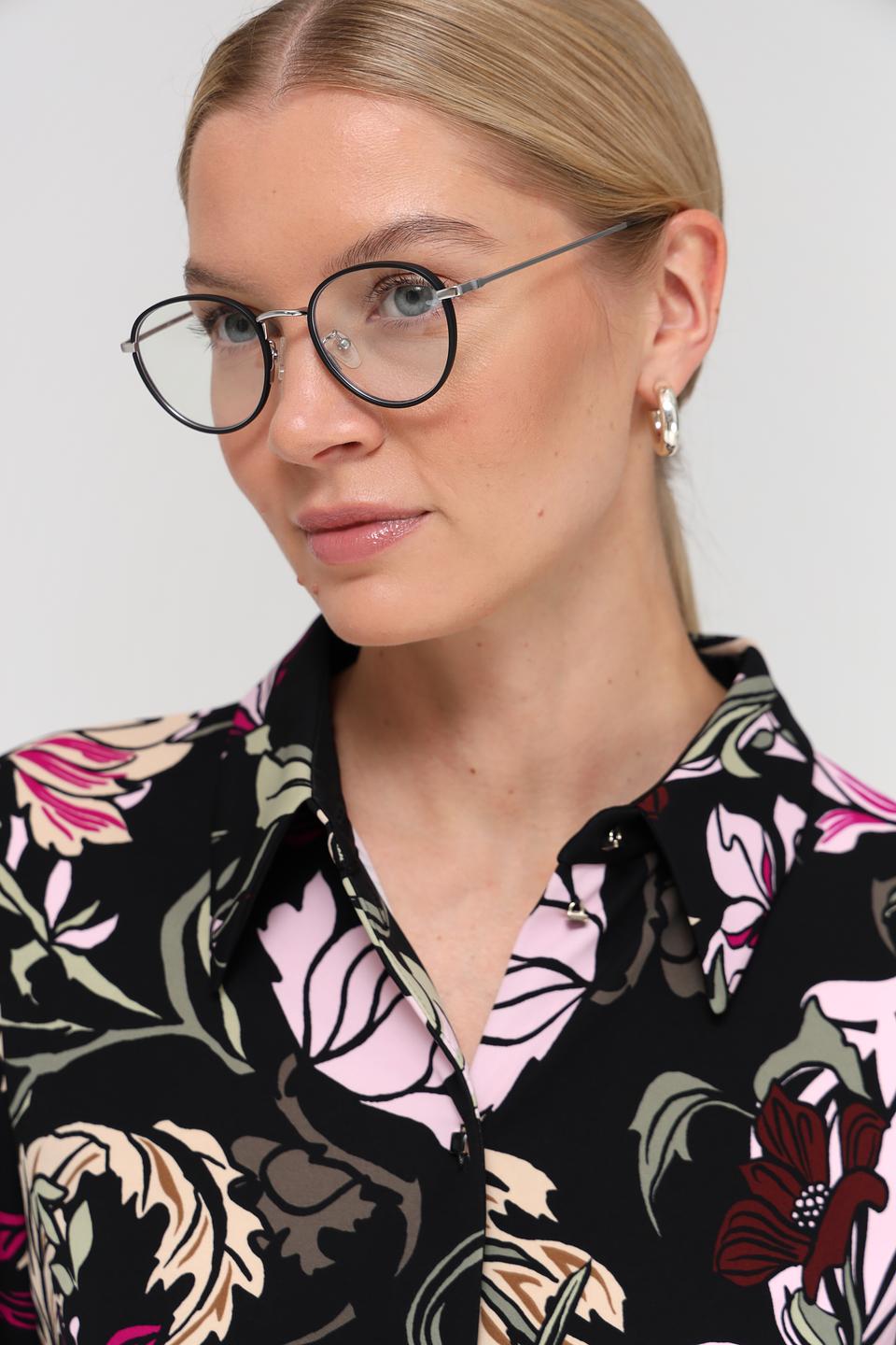 Блуза Marc Cain с цветочным принтом