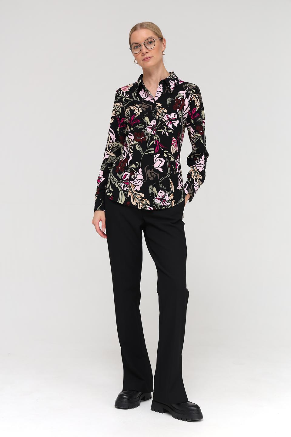 Брюки клёш Marc Cain чёрные