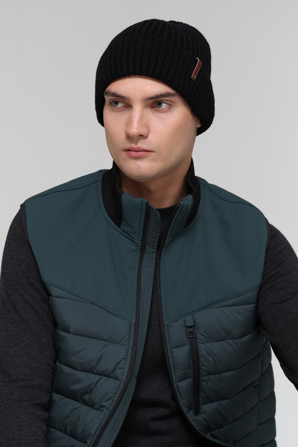 Шапка Marhatter вязаная чёрная