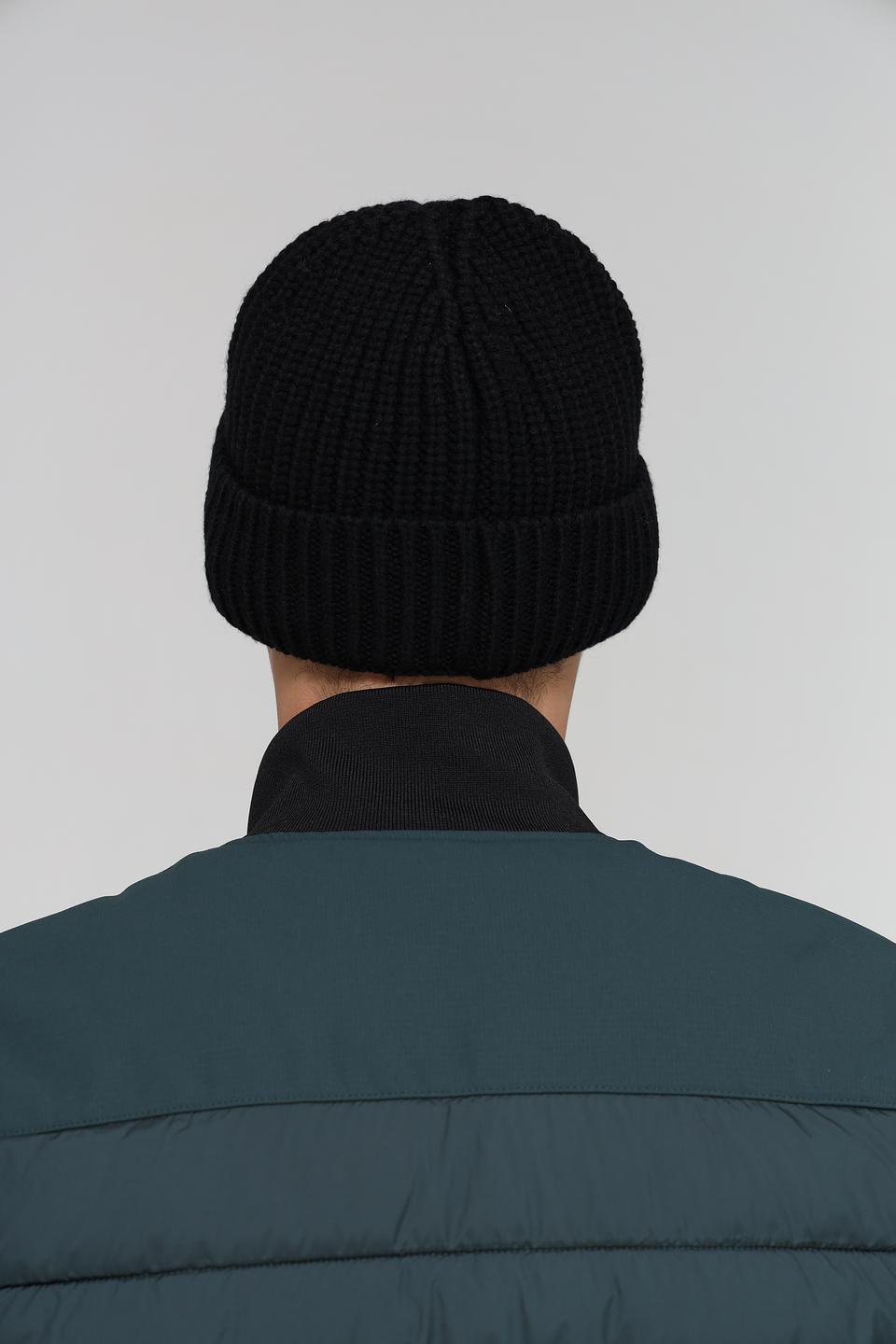 Шапка Marhatter вязаная чёрная