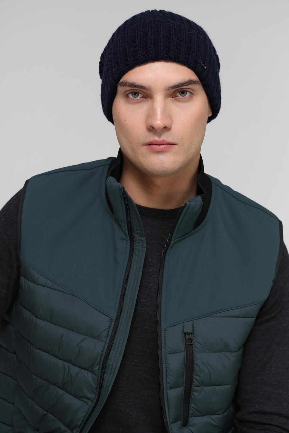 Шапка Marhatter вязаная синяя