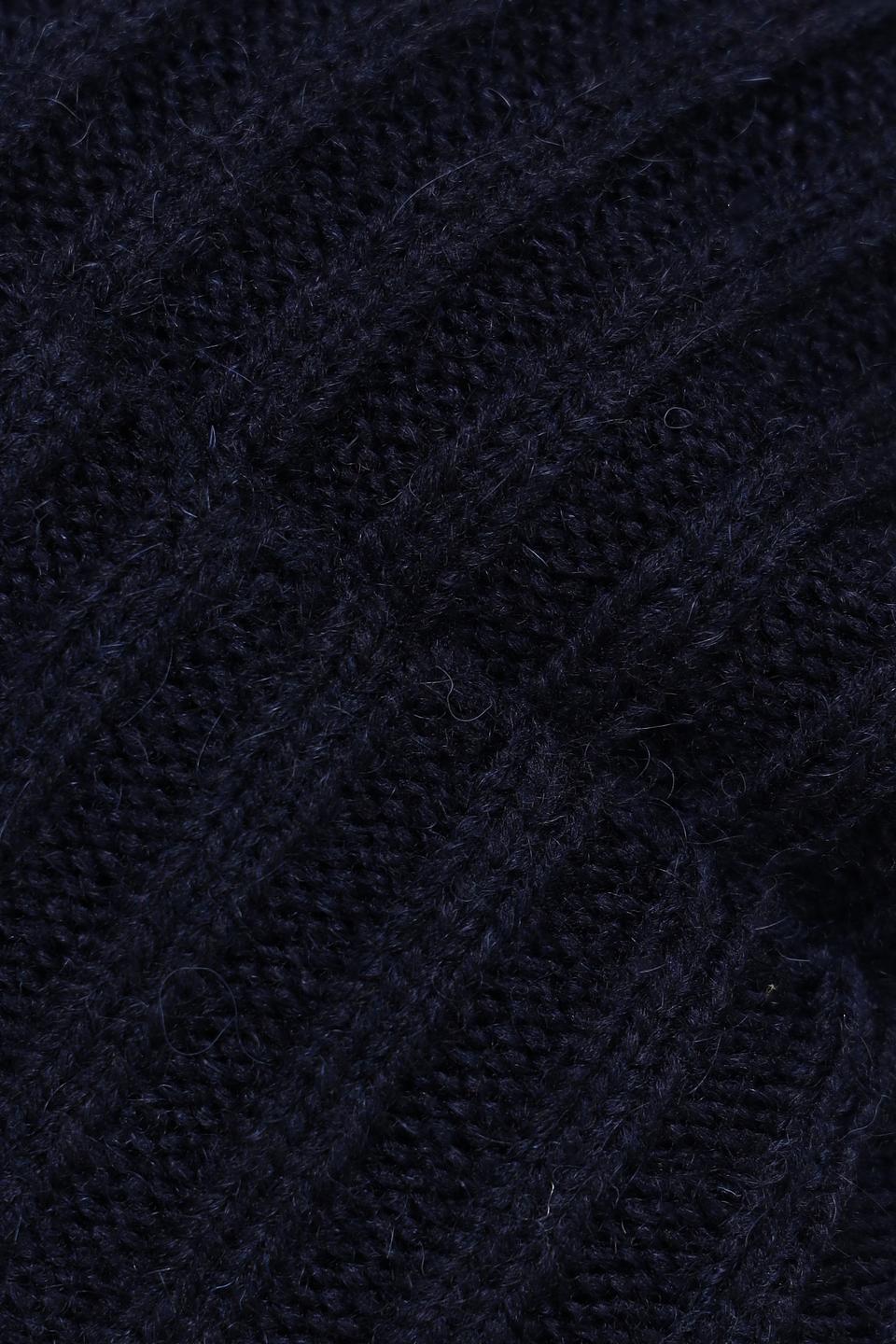 Шапка Marhatter вязаная синяя