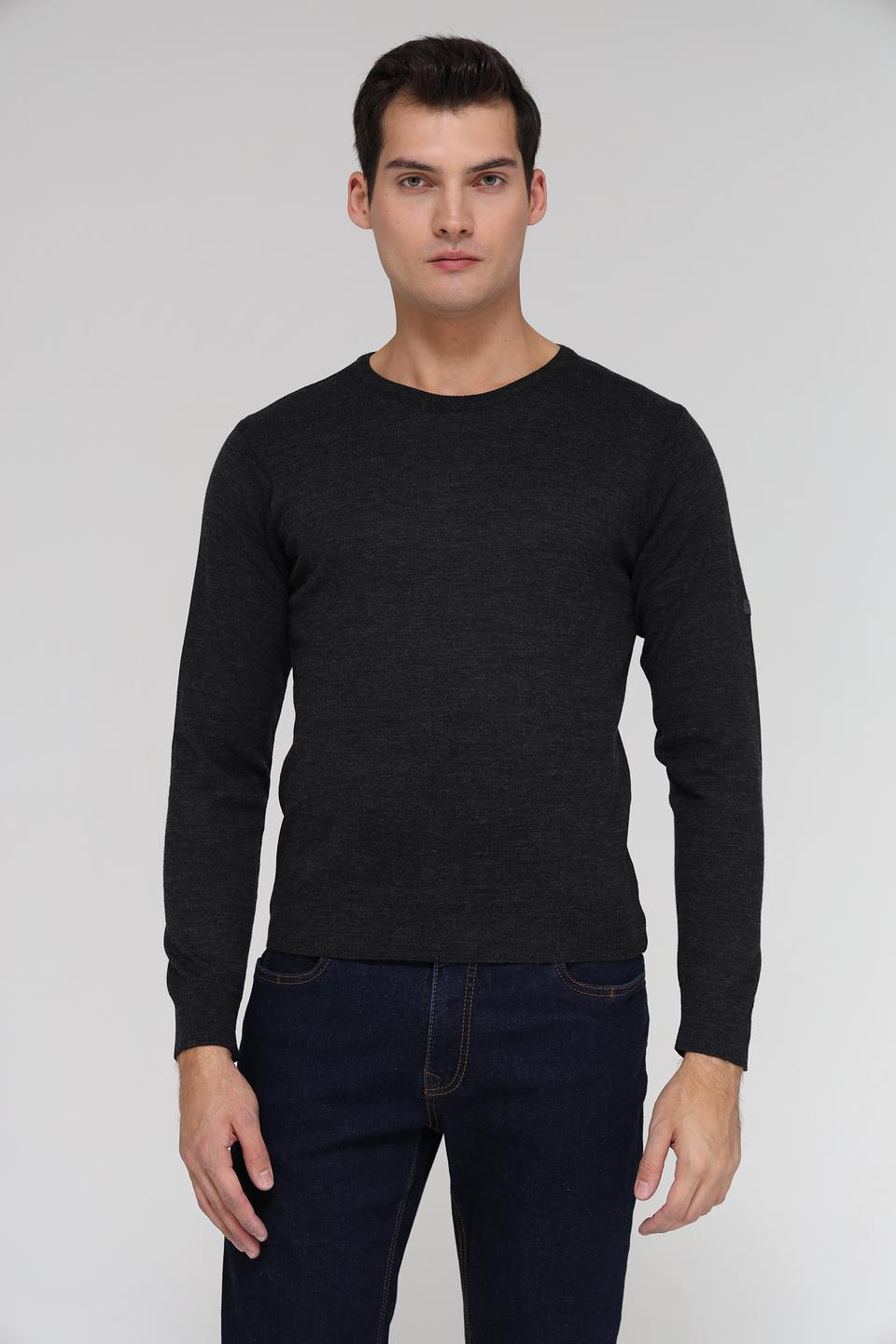 Джемпер Monte Carlo серый меланж