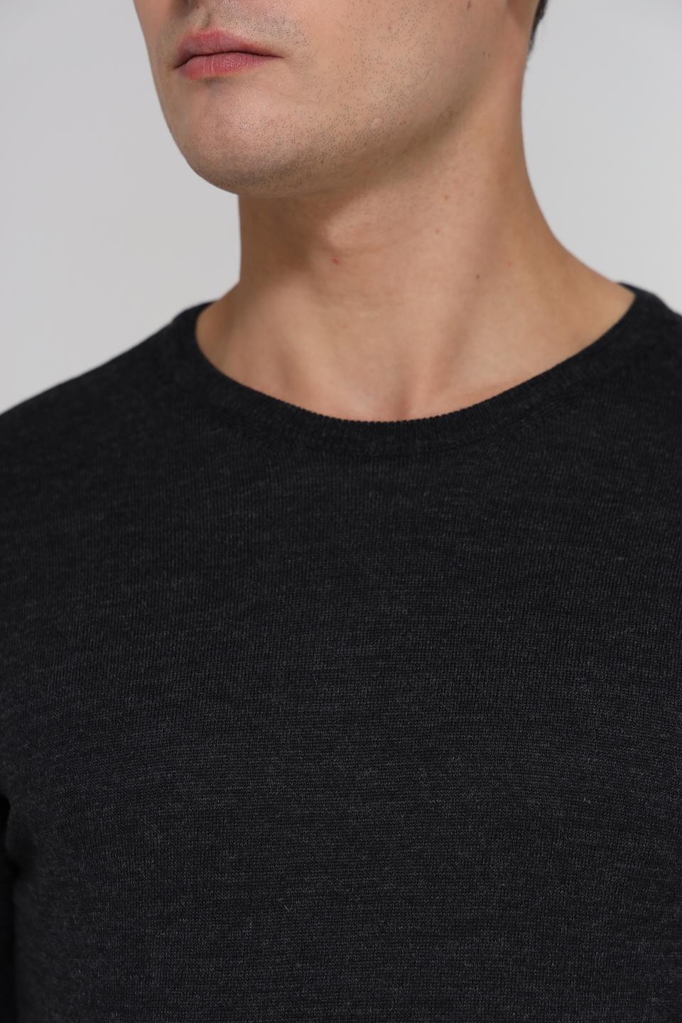 Джемпер Monte Carlo серый меланж