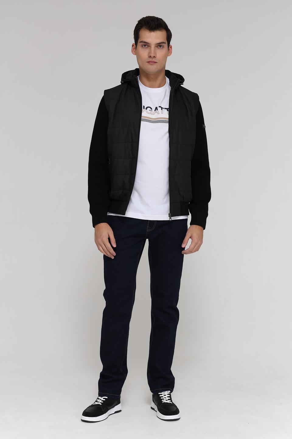 Ветровка Bugatti стеганая черная