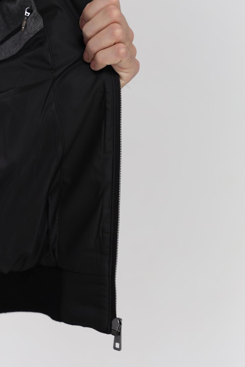 Ветровка Bugatti стеганая черная