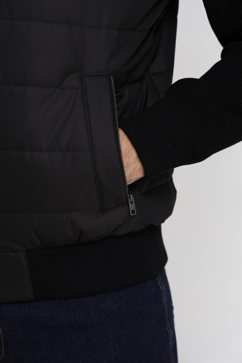 Ветровка Bugatti стеганая черная