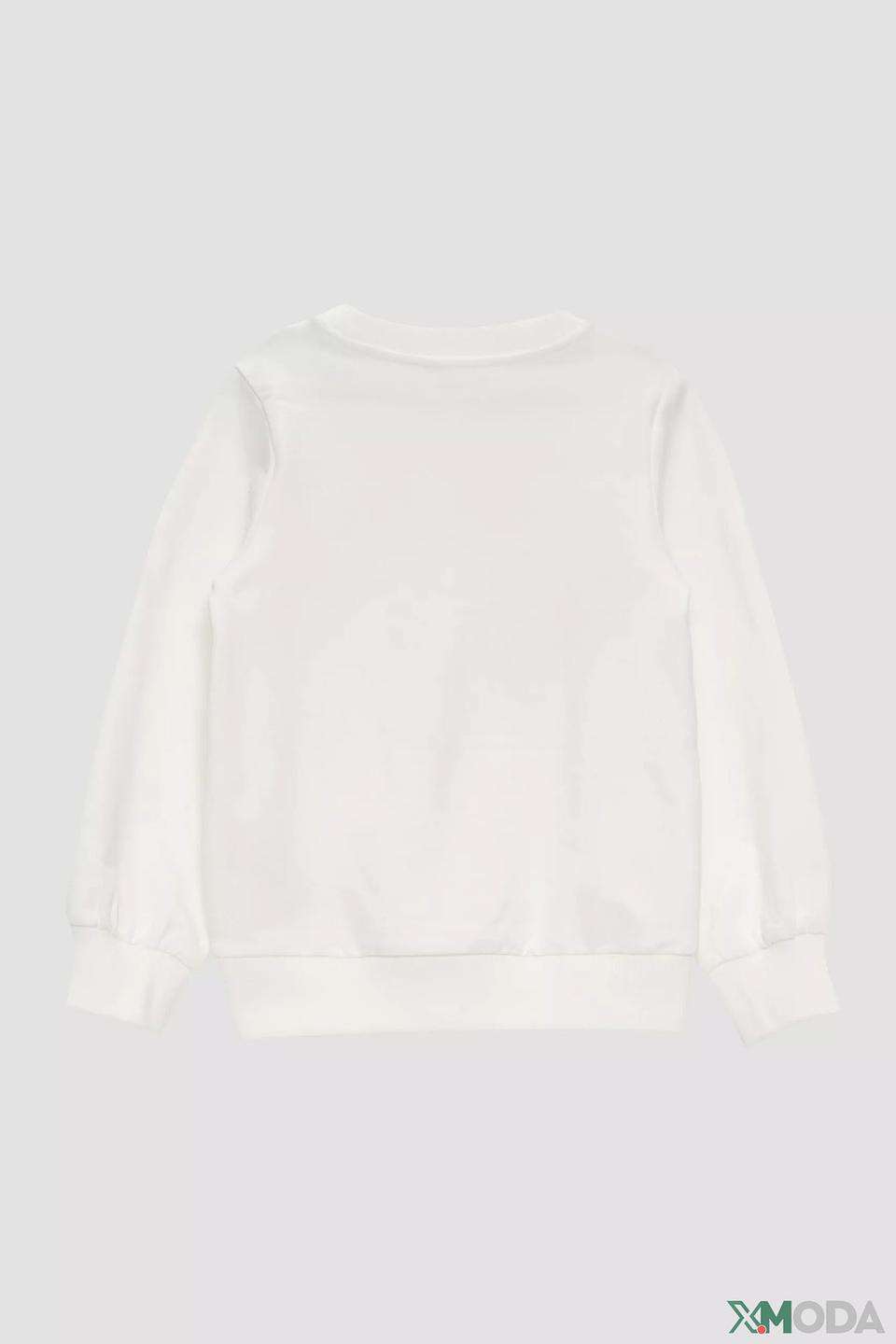 Джемпер s.Oliver белый с принтом бабочки и надписью