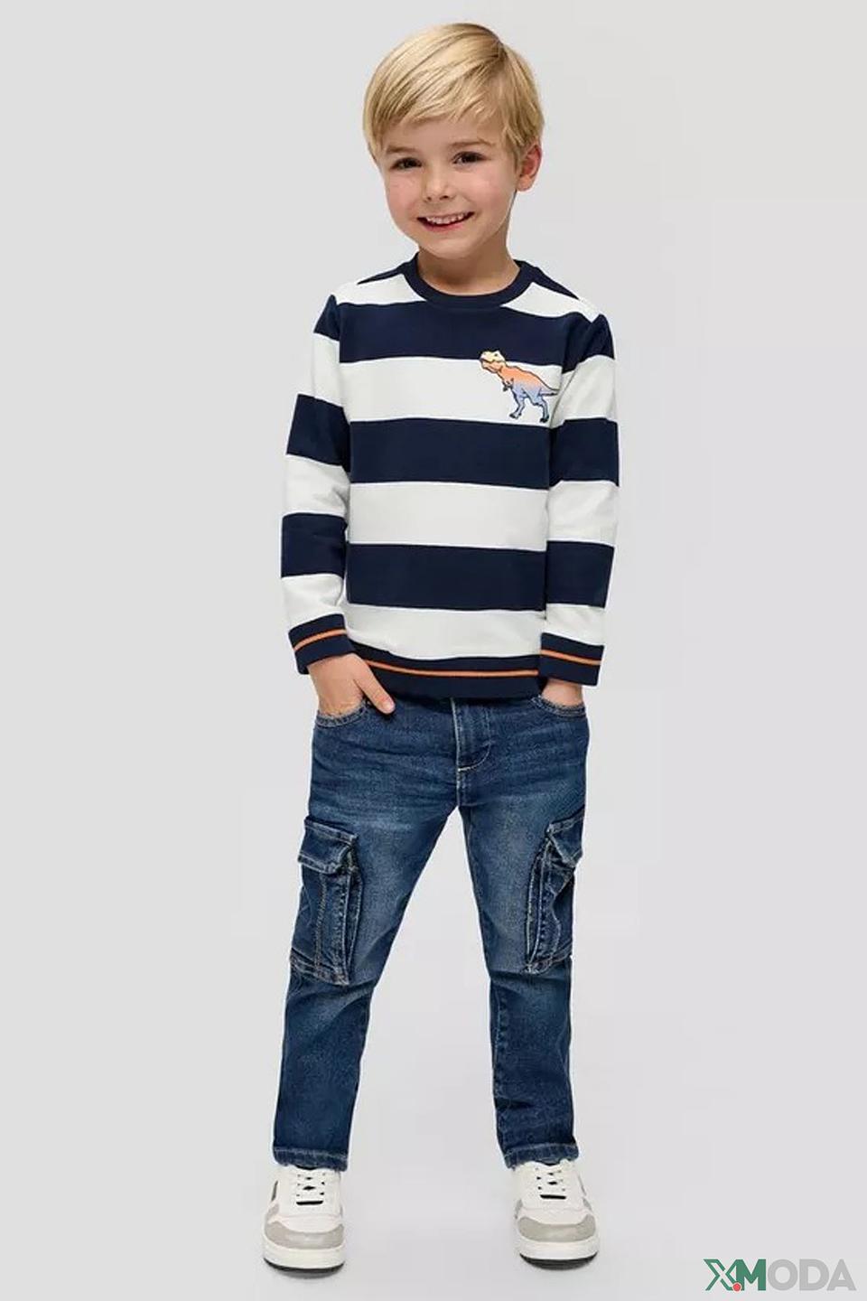 Брюки s.Oliver джинсовые синие