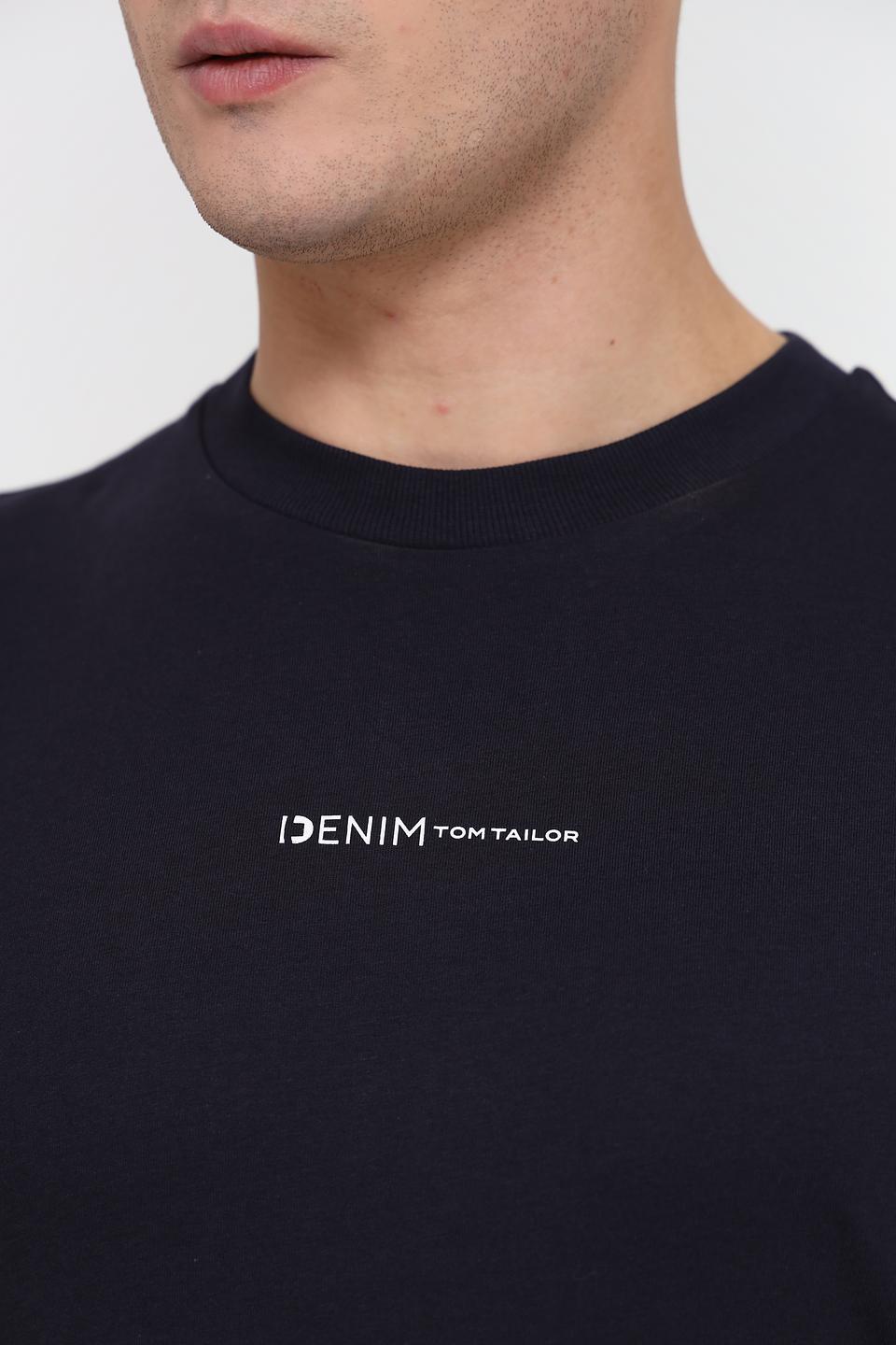 Футболка Tom Tailor denim чёрная