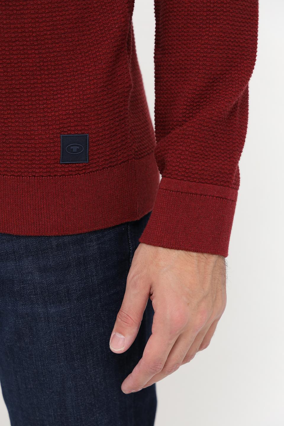 Джемпер Tom Tailor бордовый