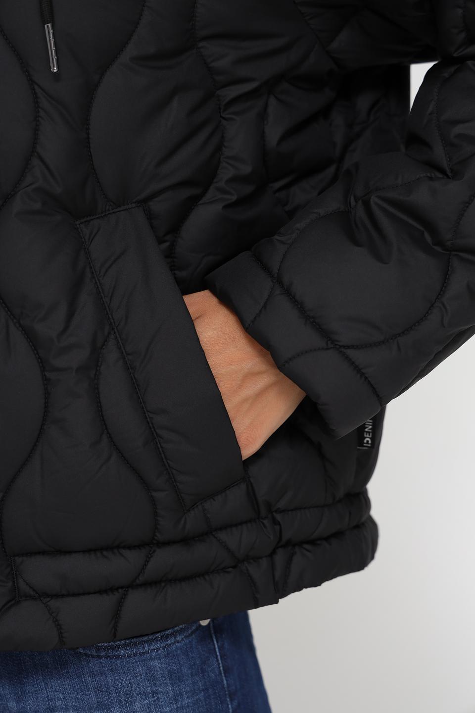 Куртка Tom Tailor стеганая чёрная