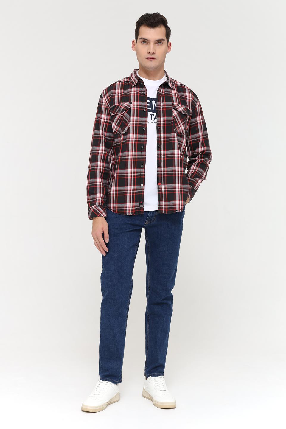 Рубашка Time Zone в клетку