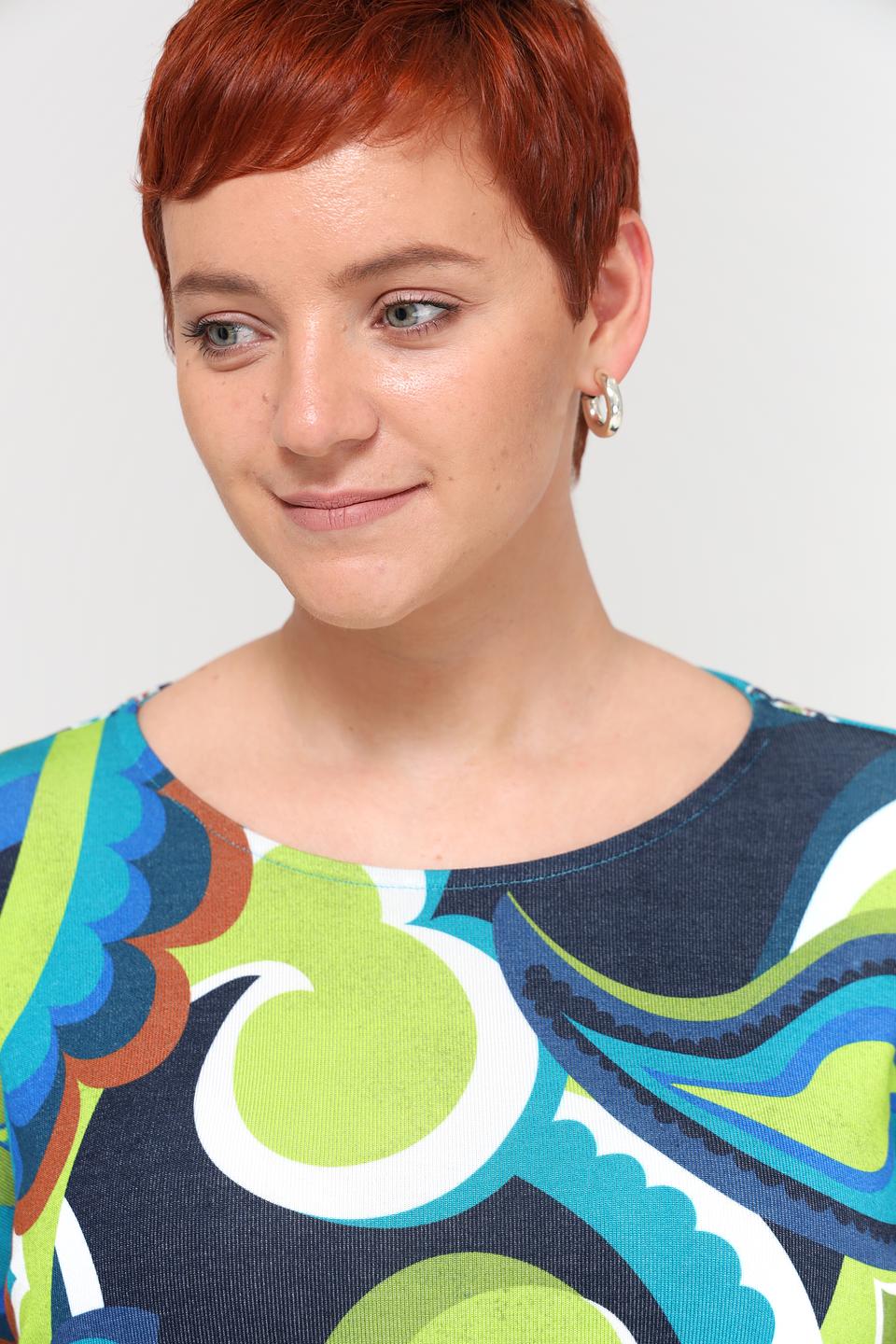 Пуловер Via Appia DUE с принтом