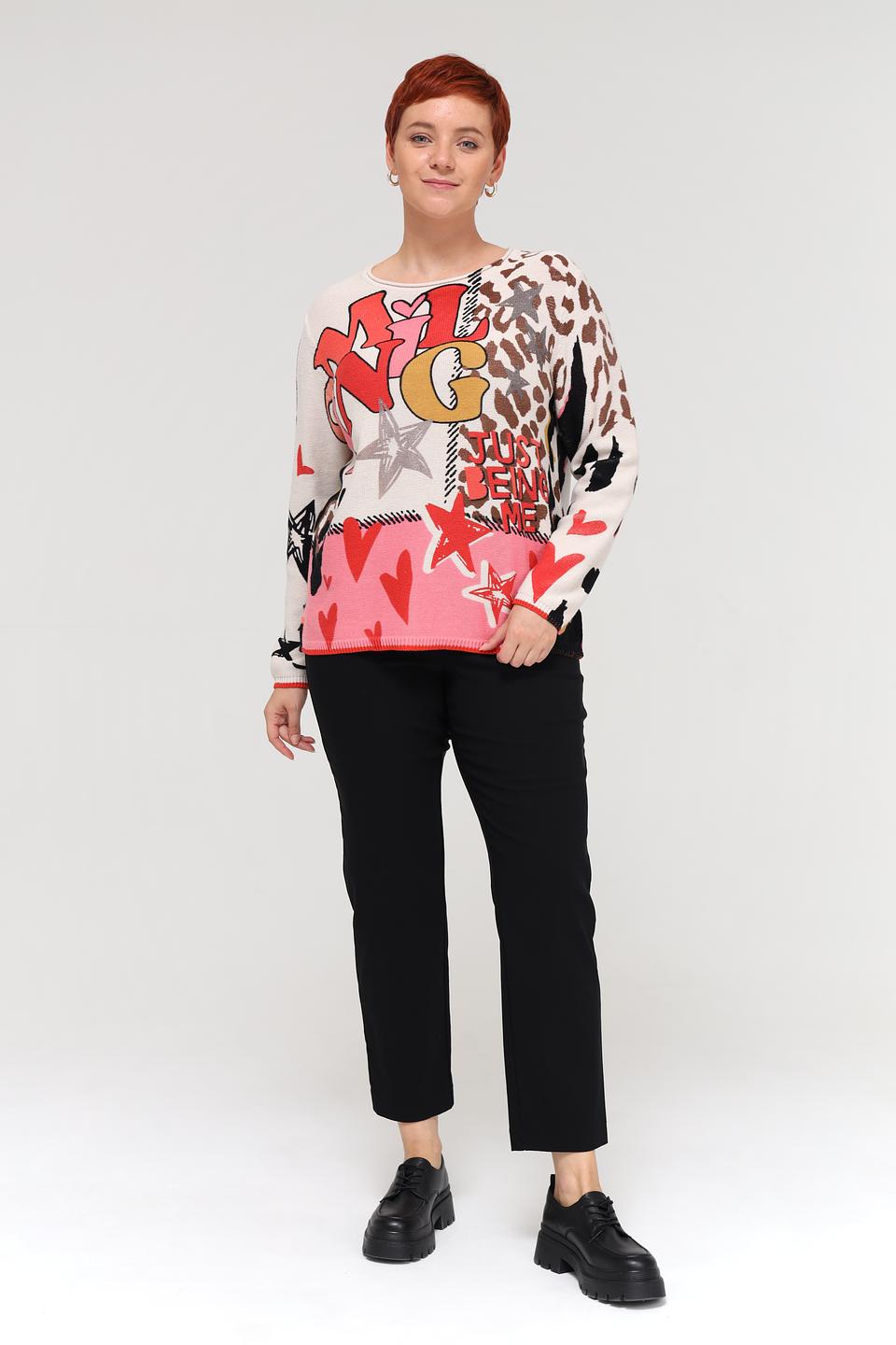 Брюки Via Appia DUE черные