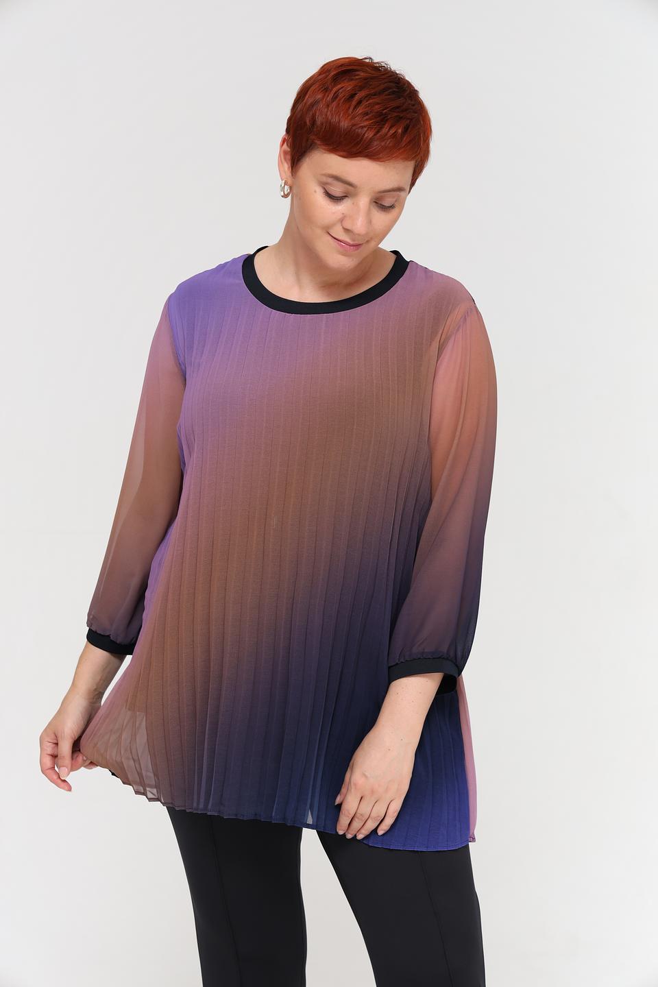 Блуза Frapp с градиентом