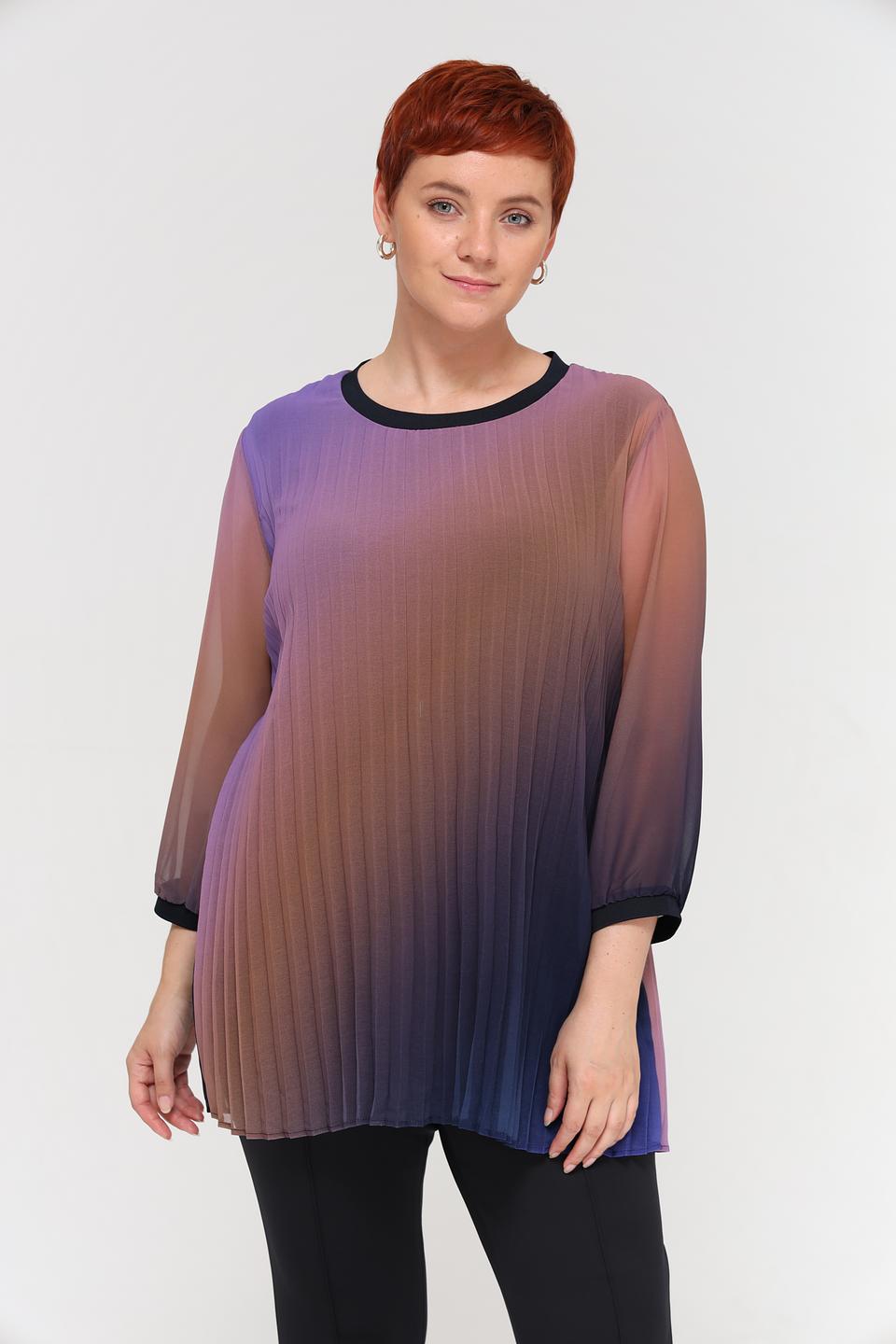 Блуза Frapp с градиентом