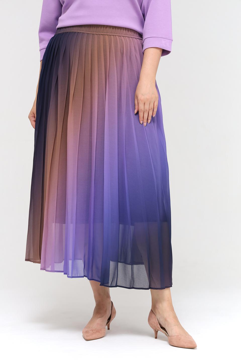 Юбка Frapp плиссе омбре