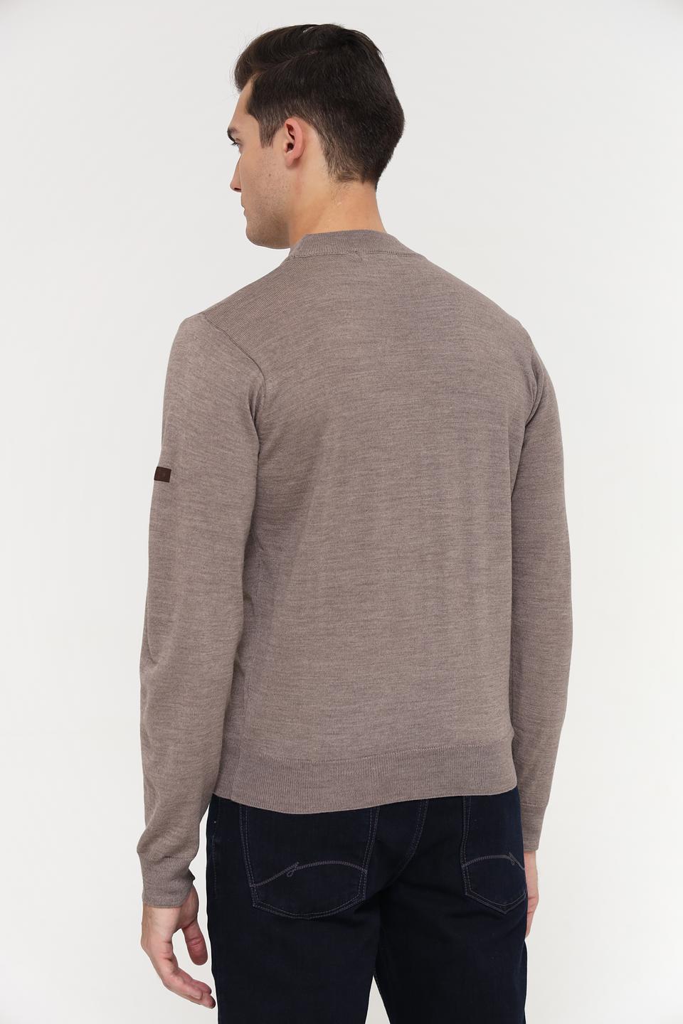 Джемпер Monte Carlo с горлом бежевый