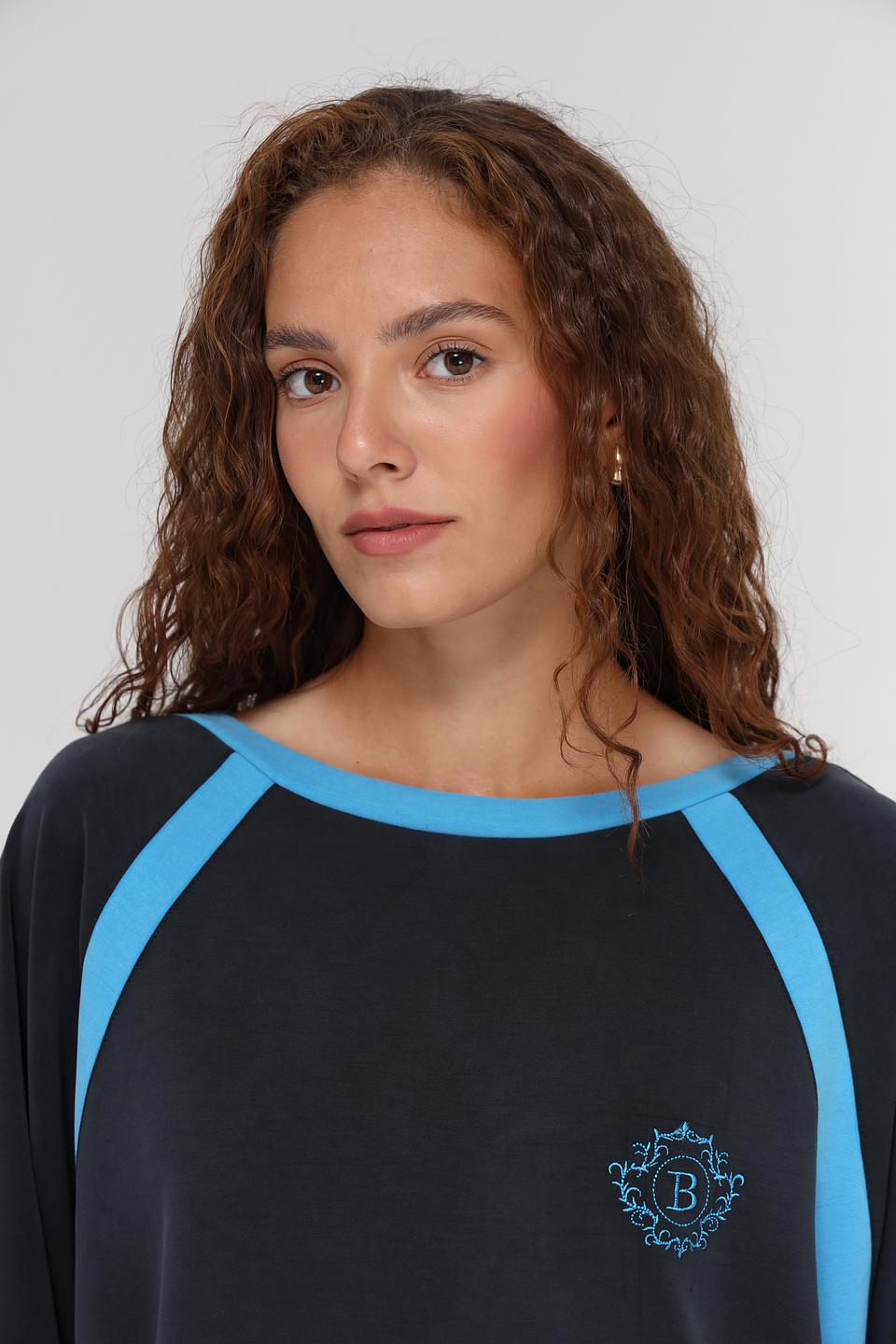 Пуловер Beatris с логотипом