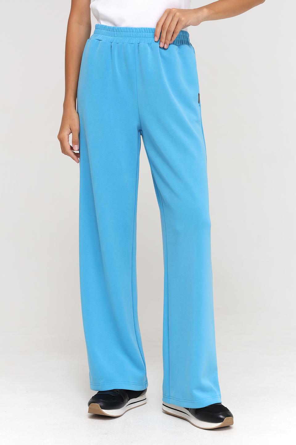 Брюки палаццо Beatris голубые