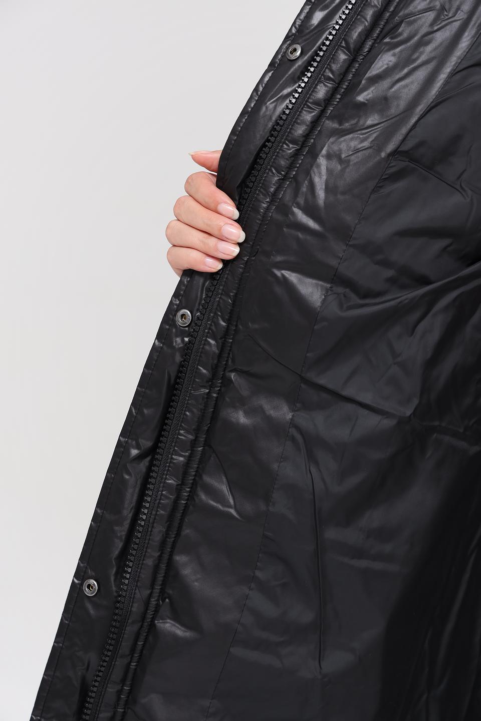 Пальто Samoon стеганое чёрное