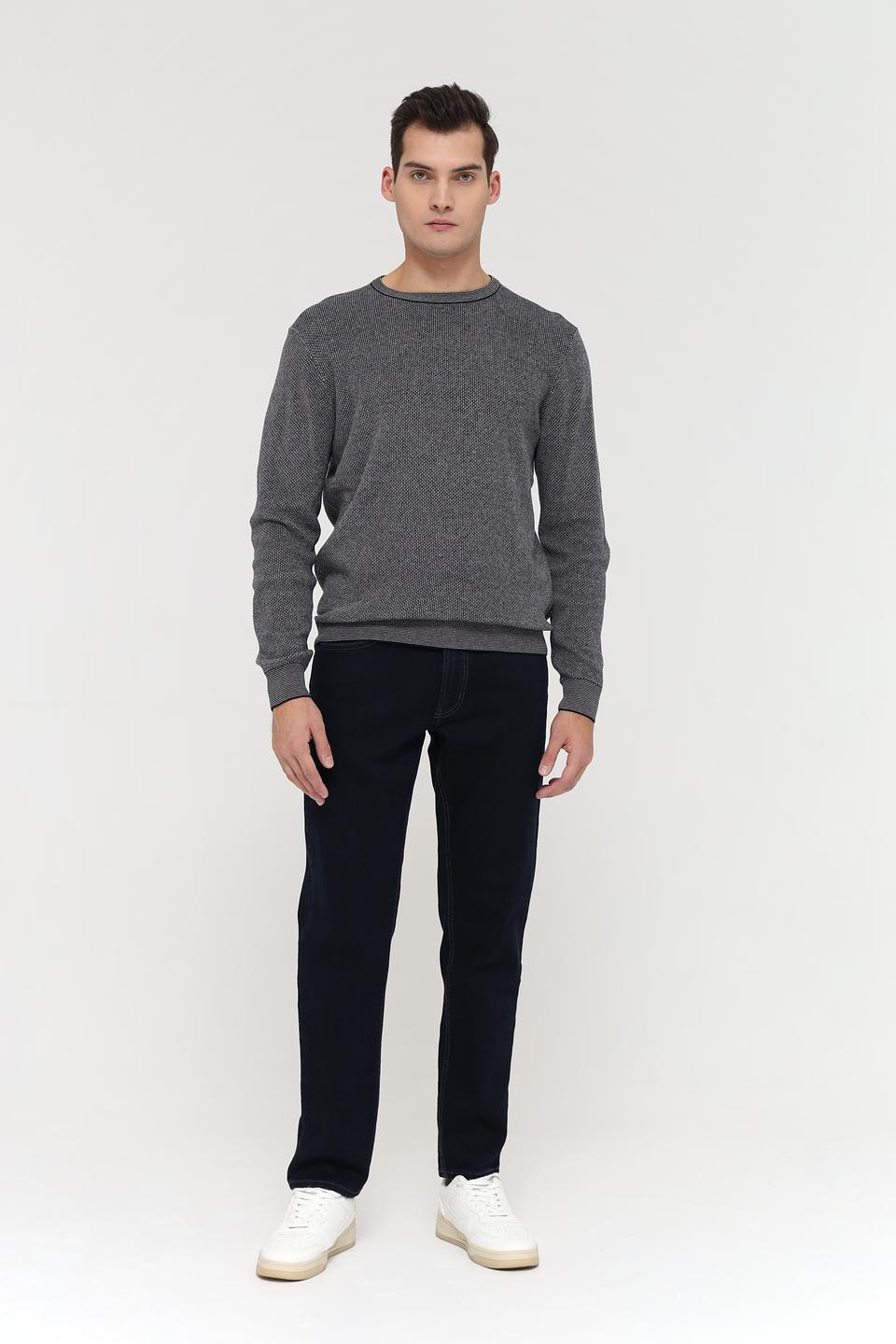 Джемпер Bugatti с меланжевым узором