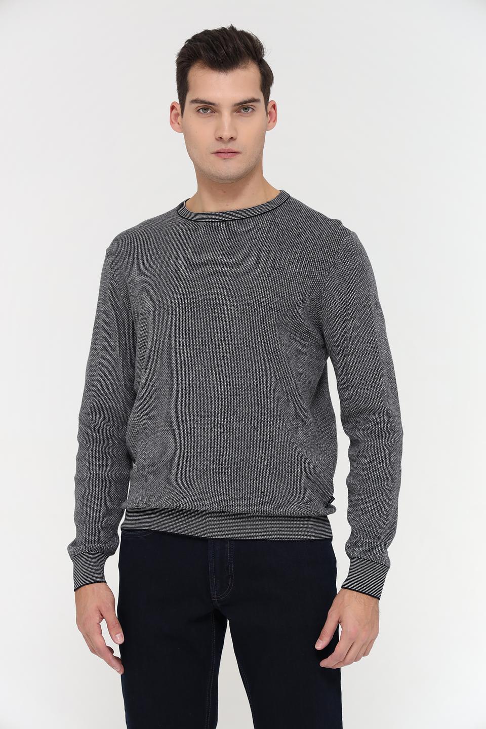 Джемпер Bugatti с меланжевым узором