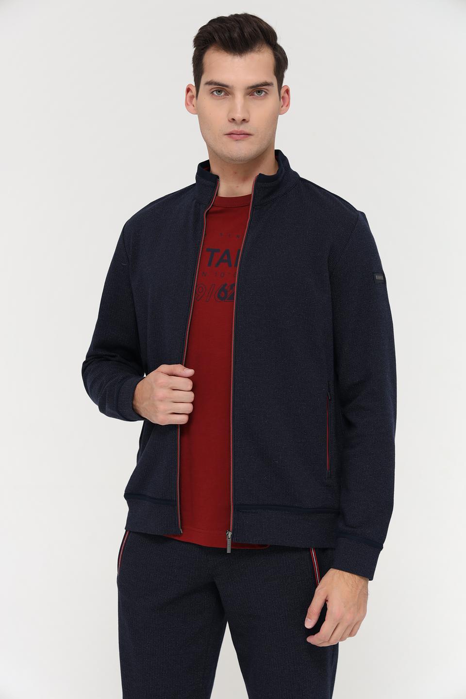 Кардиган Bugatti мужской тёмно-синий