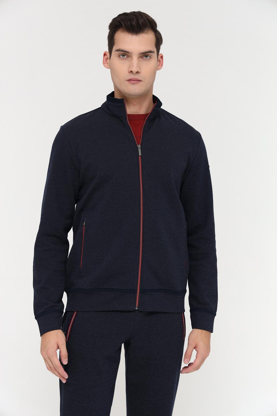 Кардиган Bugatti мужской тёмно-синий
