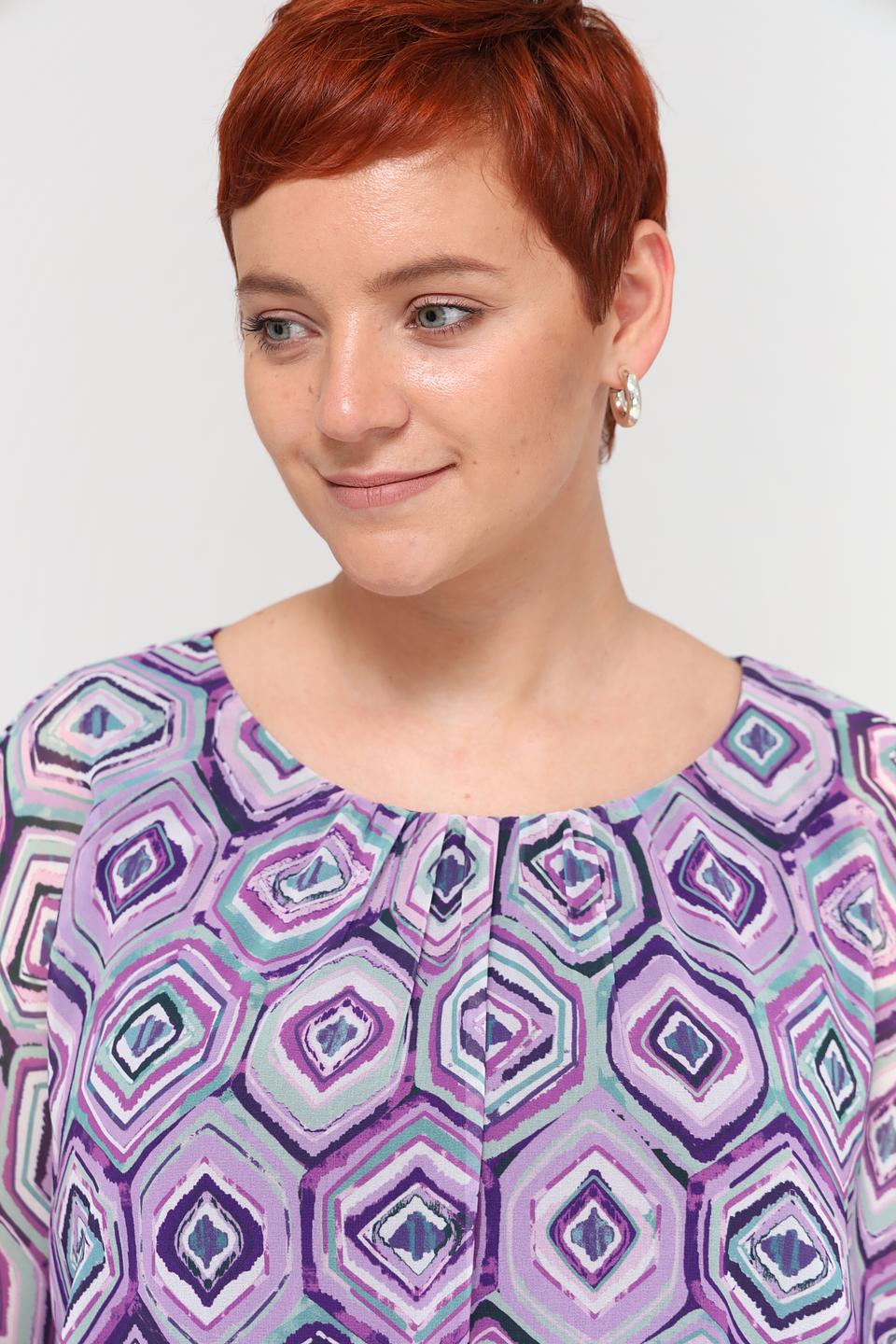 Блуза Via Appia DUE с принтом