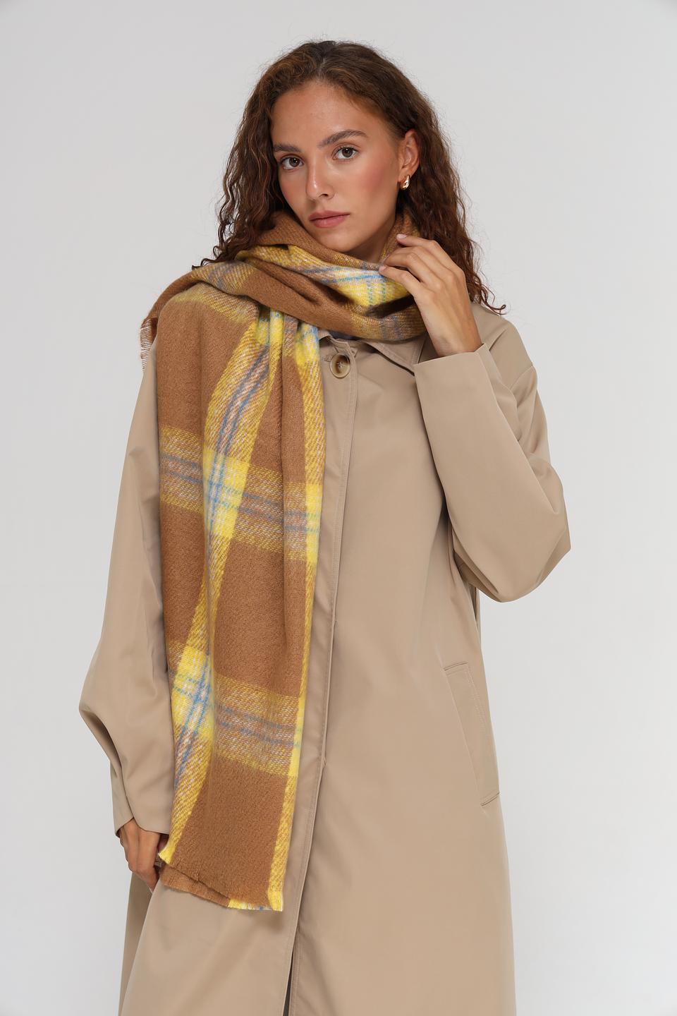 Шарф Fraas в клетку