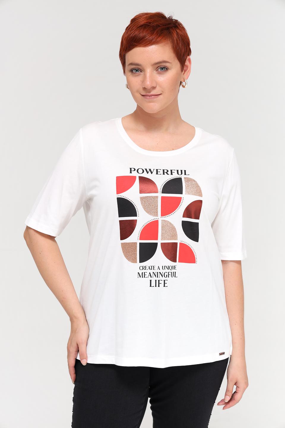 Футболка Via Appia с принтом