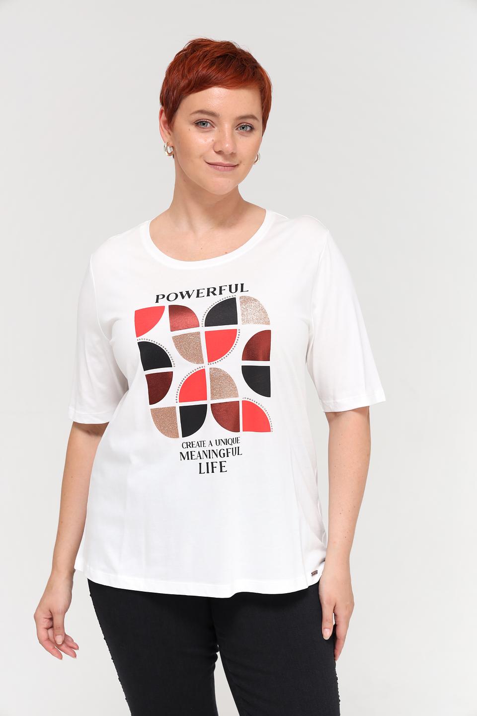 Футболка Via Appia с принтом