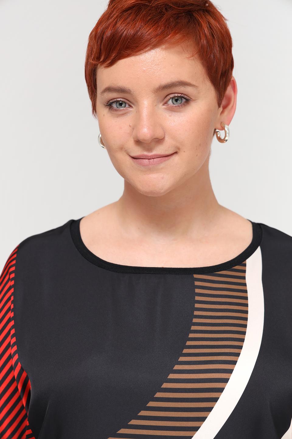 Блуза Via Appia с принтом